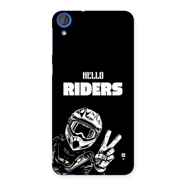 Hello Riders Back Case for Desire 820