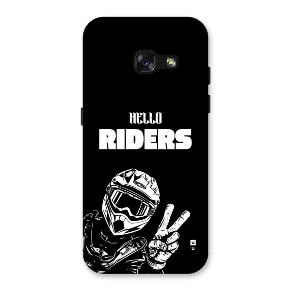 Hello Riders Back Case for Galaxy A3 (2017)