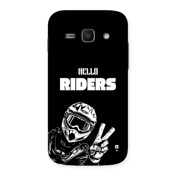 Hello Riders Back Case for Galaxy Ace3