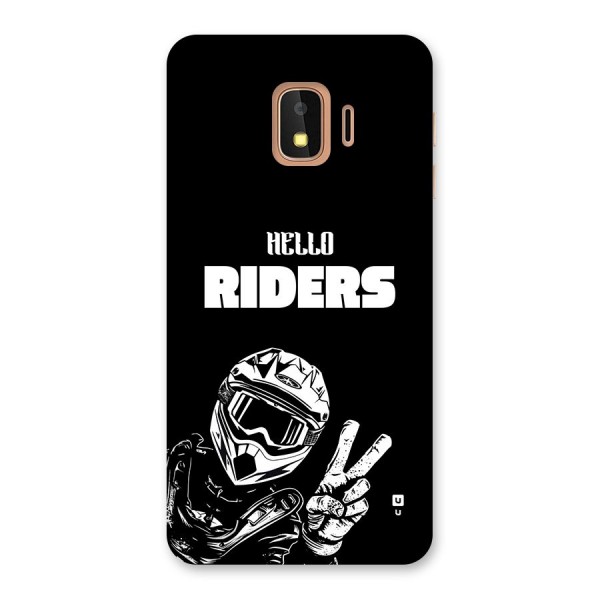 Hello Riders Back Case for Galaxy J2 Core