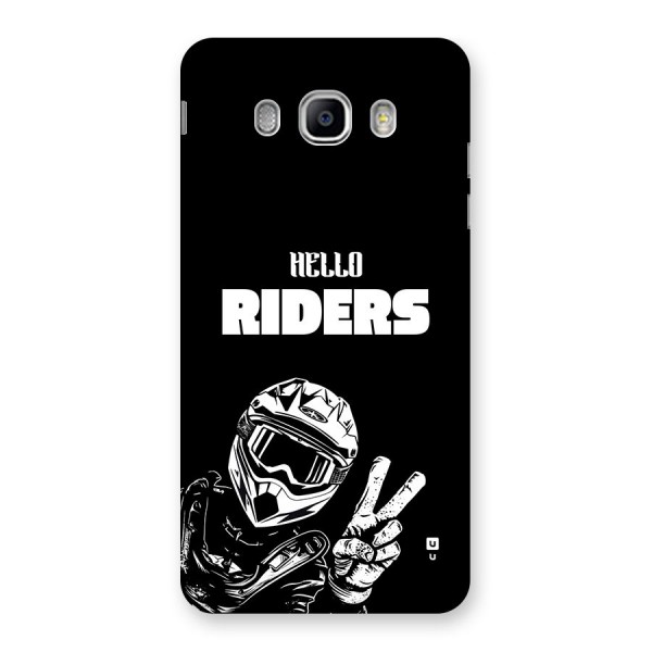 Hello Riders Back Case for Galaxy J5 2016