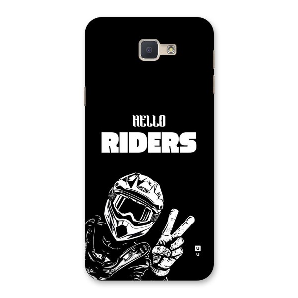 Hello Riders Back Case for Galaxy J5 Prime