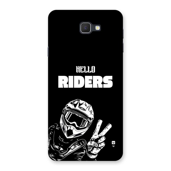 Hello Riders Back Case for Galaxy On7 2016