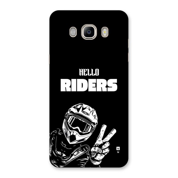 Hello Riders Back Case for Galaxy On8
