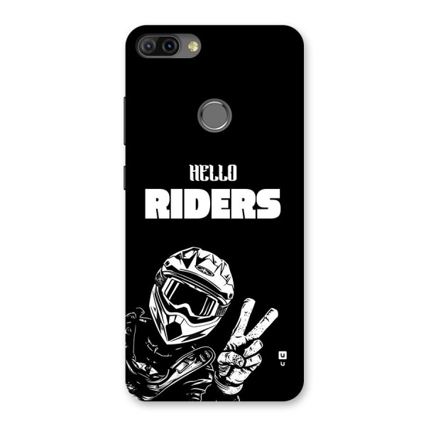 Hello Riders Back Case for Infinix Hot 6 Pro