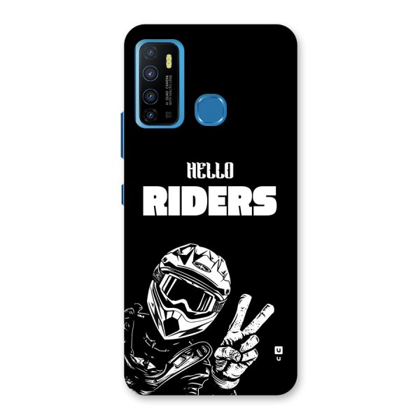 Hello Riders Back Case for Infinix Hot 9