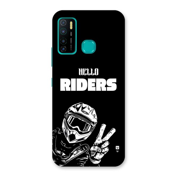 Hello Riders Back Case for Infinix Hot 9 Pro