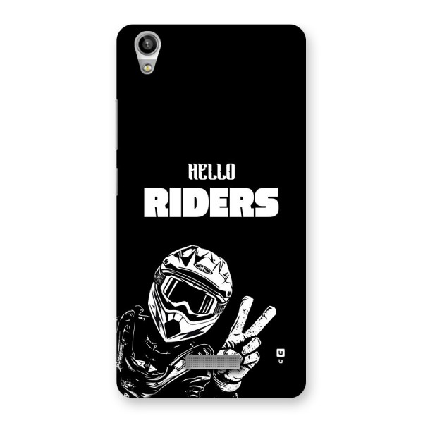 Hello Riders Back Case for Lava Pixel V1