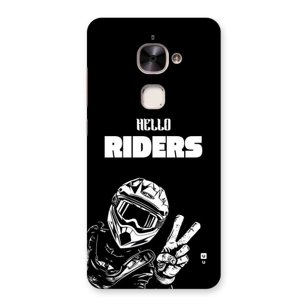 Hello Riders Back Case for Le 2