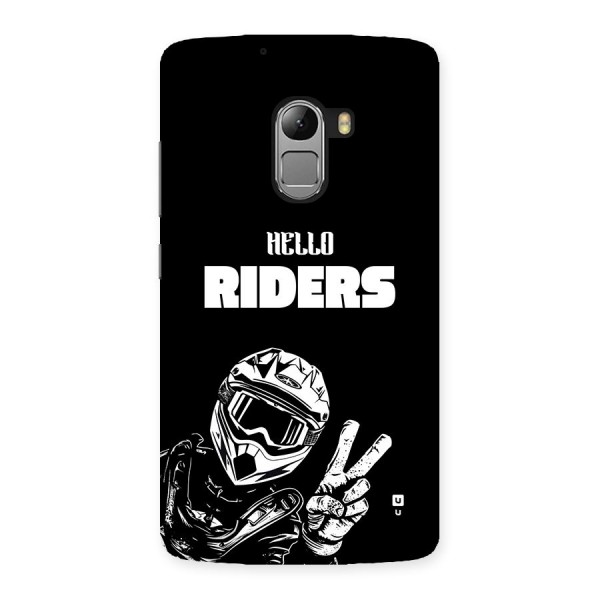 Hello Riders Back Case for Lenovo K4 Note