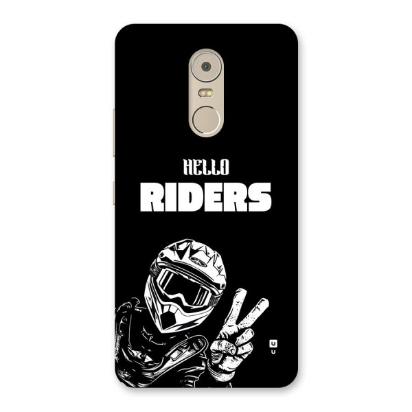 Hello Riders Back Case for Lenovo K6 Note