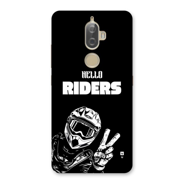 Hello Riders Back Case for Lenovo K8 Plus