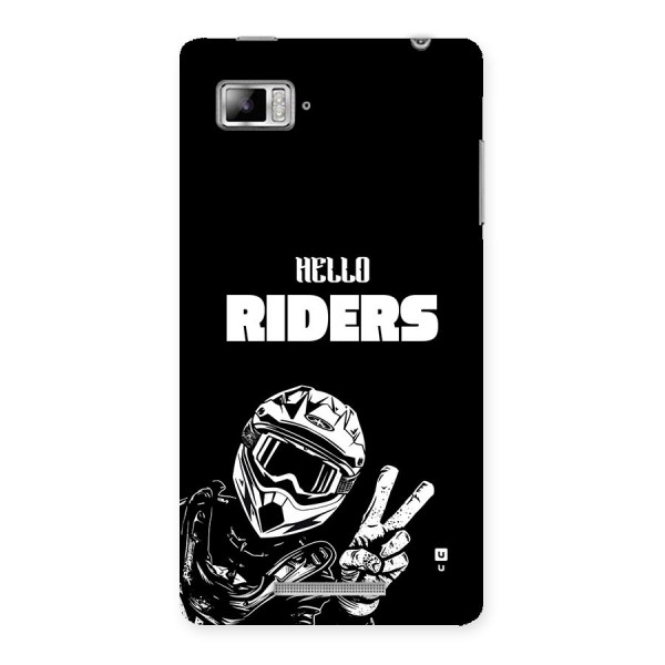 Hello Riders Back Case for Lenovo Vibe Z K910