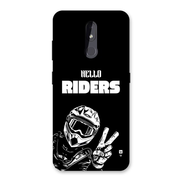 Hello Riders Back Case for Nokia 3.2