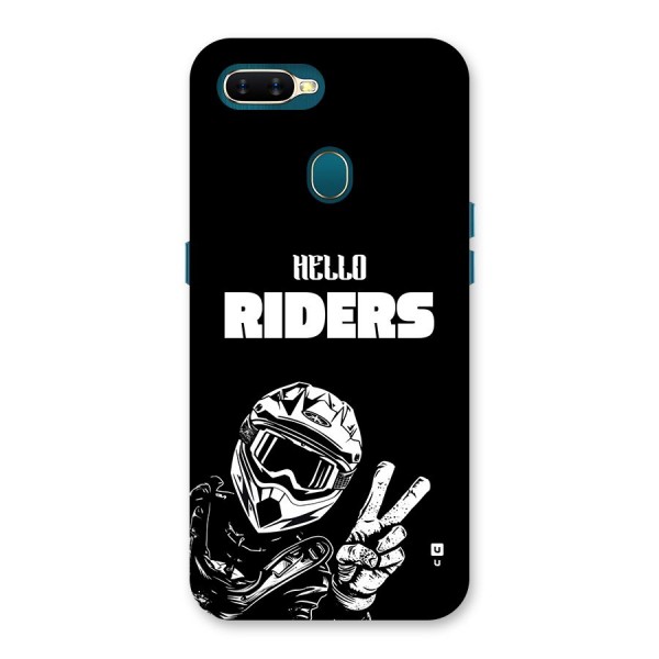 Hello Riders Back Case for Oppo A12s