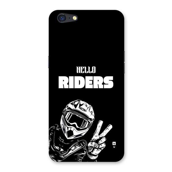 Hello Riders Back Case for Oppo A71