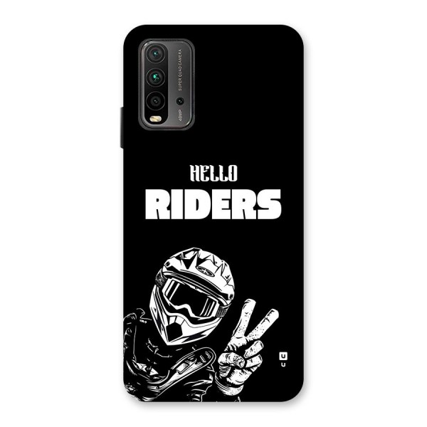 Hello Riders Back Case for Redmi 9 Power