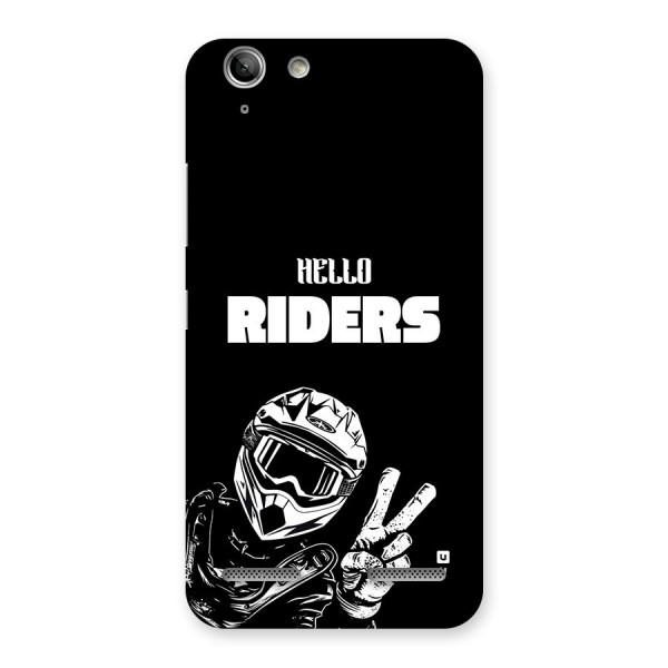 Hello Riders Back Case for Vibe K5