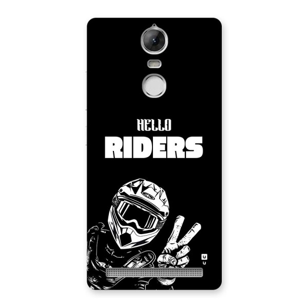 Hello Riders Back Case for Vibe K5 Note