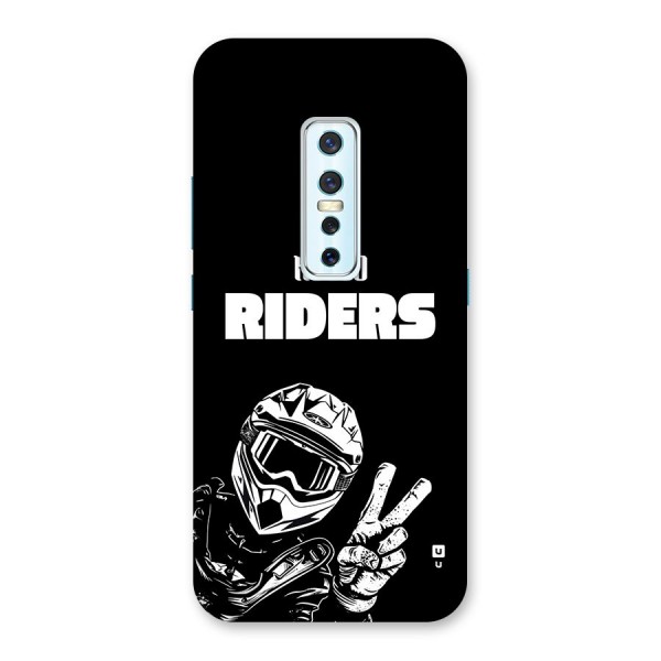 Hello Riders Back Case for Vivo V17 Pro