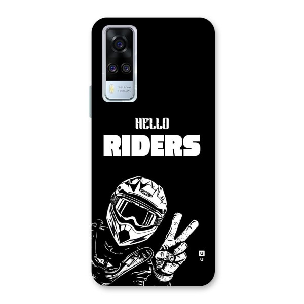 Hello Riders Back Case for Vivo Y31