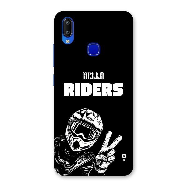 Hello Riders Back Case for Vivo Y91