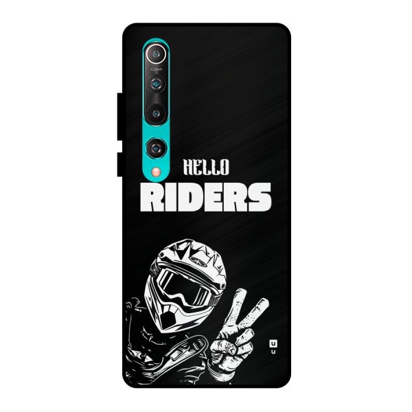 Hello Riders Metal Back Case for Mi 10