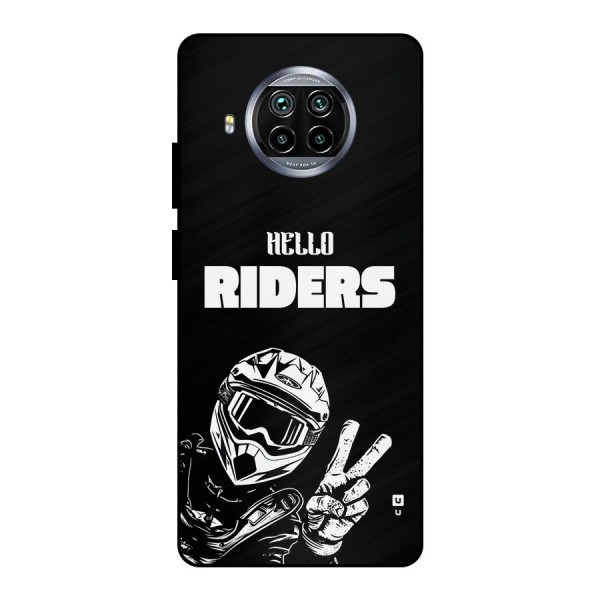 Hello Riders Metal Back Case for Mi 10i