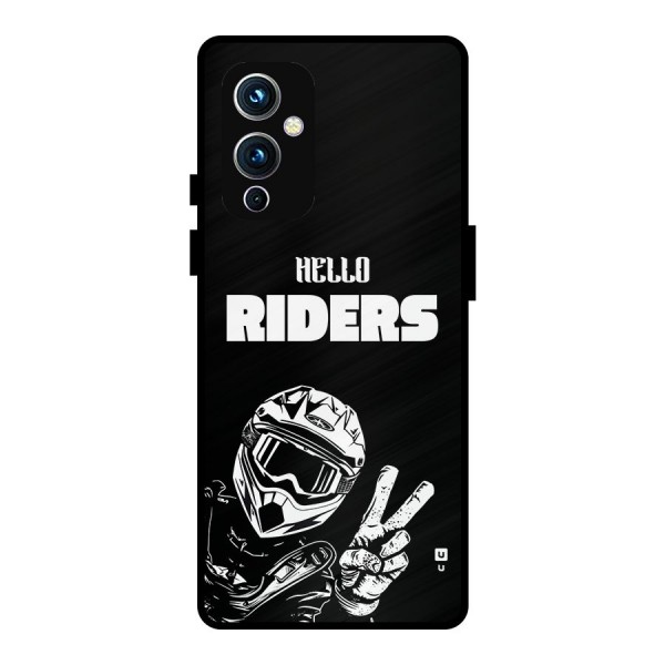 Hello Riders Metal Back Case for OnePlus 9