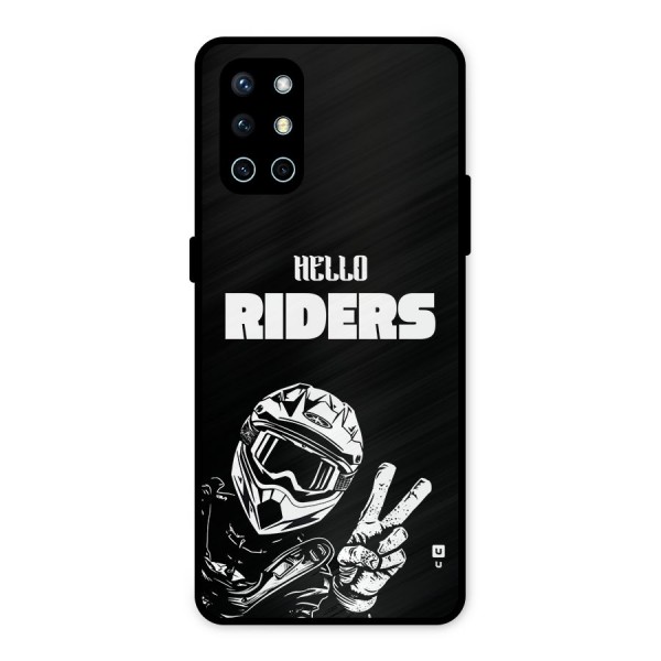 Hello Riders Metal Back Case for OnePlus 9R