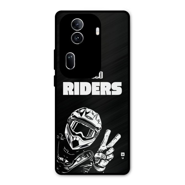 Hello Riders Metal Back Case for Oppo Reno11 Pro 5G