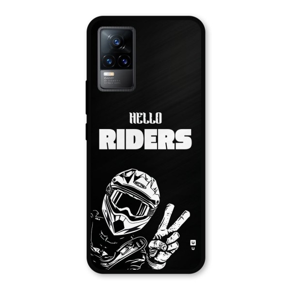Hello Riders Metal Back Case for Vivo Y73