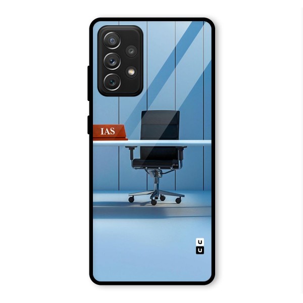 High Chair Glass Back Case for Galaxy A72