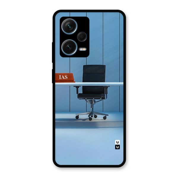 High Chair Metal Back Case for Redmi Note 12 Pro Plus 5G