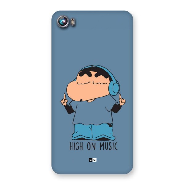 High On Music Back Case for Canvas Fire 4 (A107)