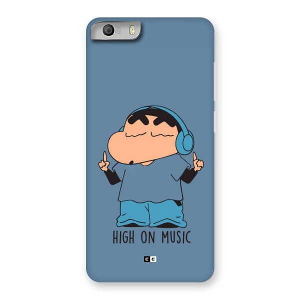 High On Music Back Case for Canvas Knight 2