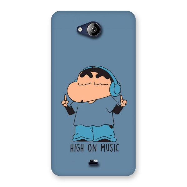 High On Music Back Case for Canvas Play Q355