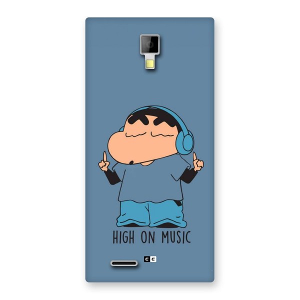 High On Music Back Case for Canvas Xpress A99