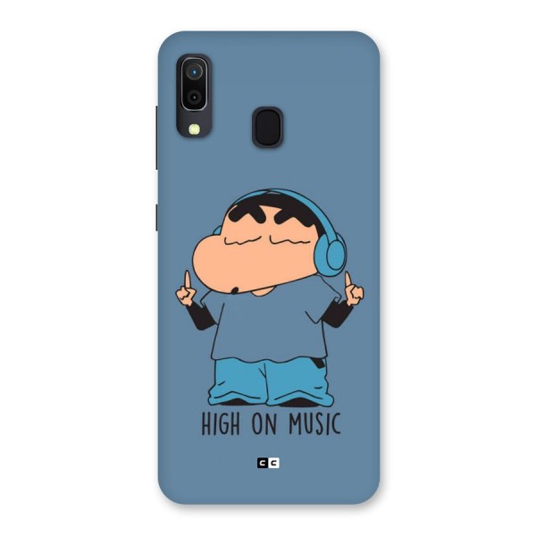 High On Music Back Case for Galaxy A20
