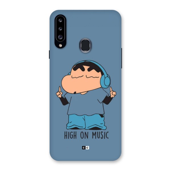 High On Music Back Case for Galaxy A20s
