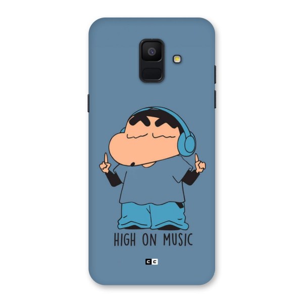 High On Music Back Case for Galaxy A6 (2018)