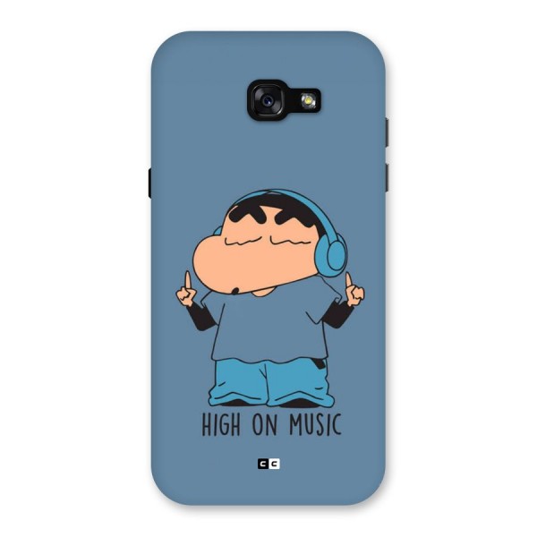High On Music Back Case for Galaxy A7 (2017)