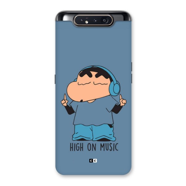 High On Music Back Case for Galaxy A80