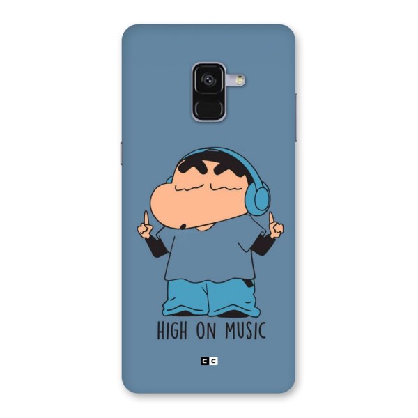 High On Music Back Case for Galaxy A8 Plus