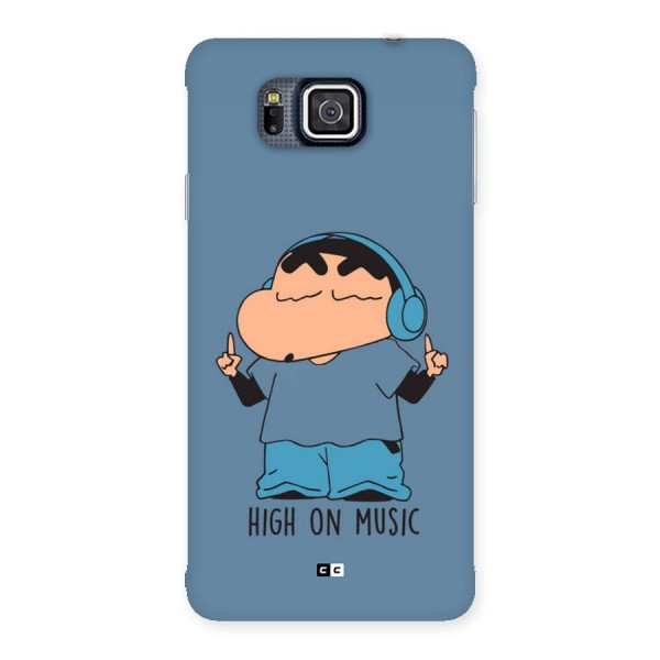 High On Music Back Case for Galaxy Alpha