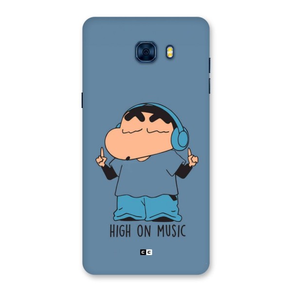 High On Music Back Case for Galaxy C7 Pro