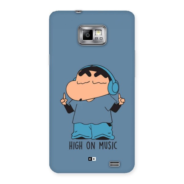 High On Music Back Case for Galaxy S2
