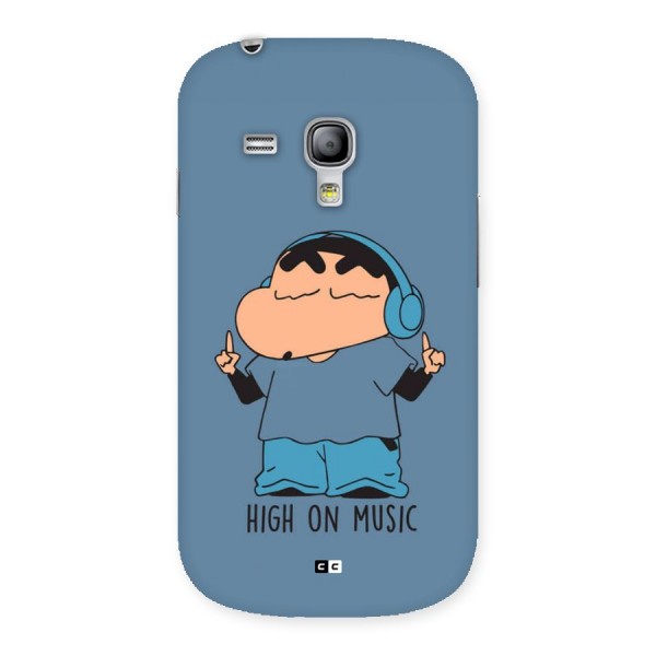 High On Music Back Case for Galaxy S3 Mini