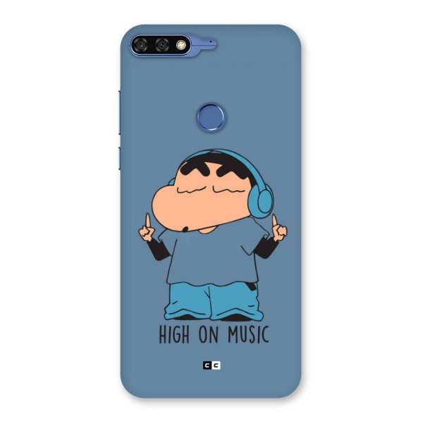 High On Music Back Case for Honor 7C