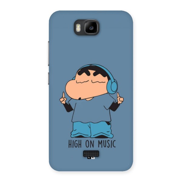 High On Music Back Case for Honor Bee